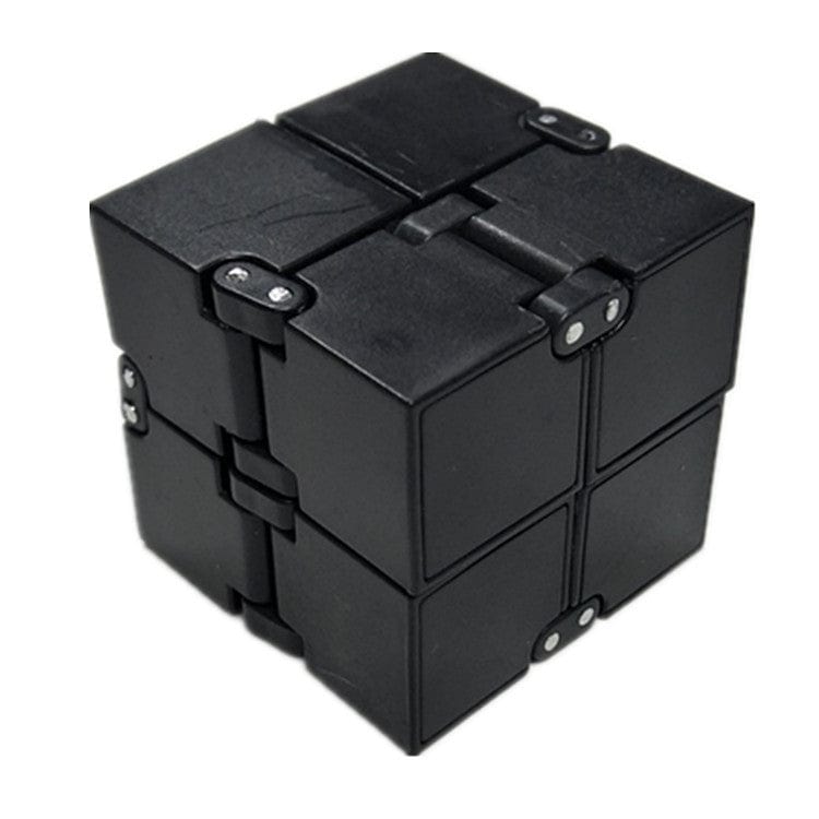 Infinity Cube Antistress Cube Stress Relief Cube Toy For Children Kids Women Men Sensory Toys For Autism Adhd kids fashion novaa Black