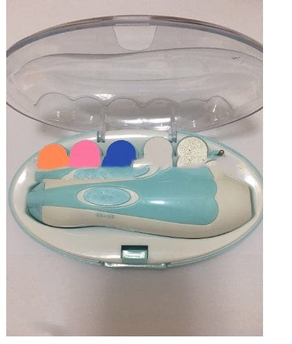 Multifunctional Baby Bail Polisher Manicure Kit kids fashion novaa Blue