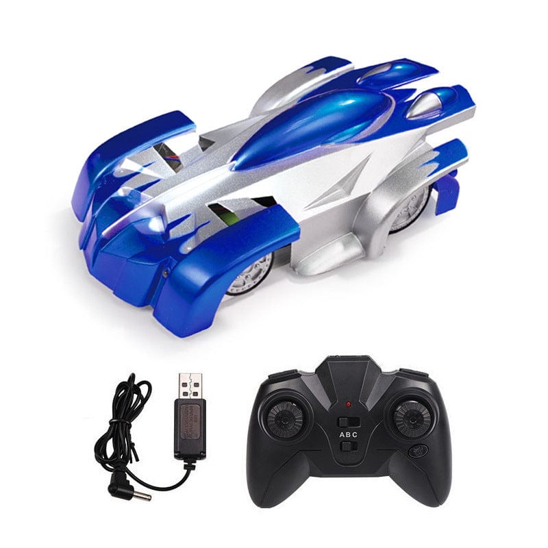 Wall Climbing RC Car Remote Control Car Toys for Kids Dual Mode Racing Toy Gift kids fashion novaa Blue