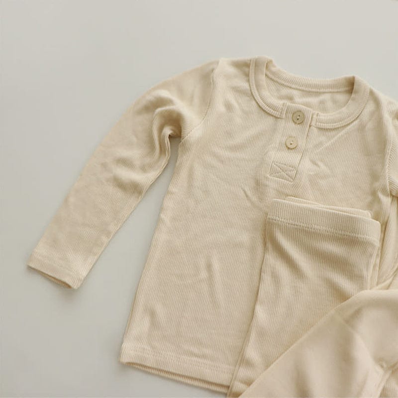 Baby Kids Pajamas Sets Girl Boy Sleepwear Suit Autumn Kids kids fashion novaa C 12and18 Months