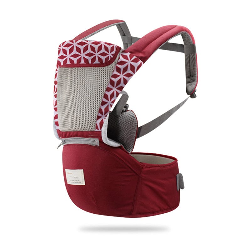 Multi-functional baby waist stool kids fashion novaa Claret