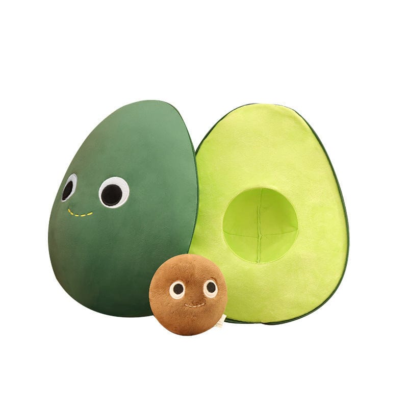 Cute Fruit Avocado Plush Toy Stuffed Doll Baby Kids Children Girls Boys Creativey Birthday Gift Sofa Cushion Home Room Decor kids fashion novaa Green 35cm