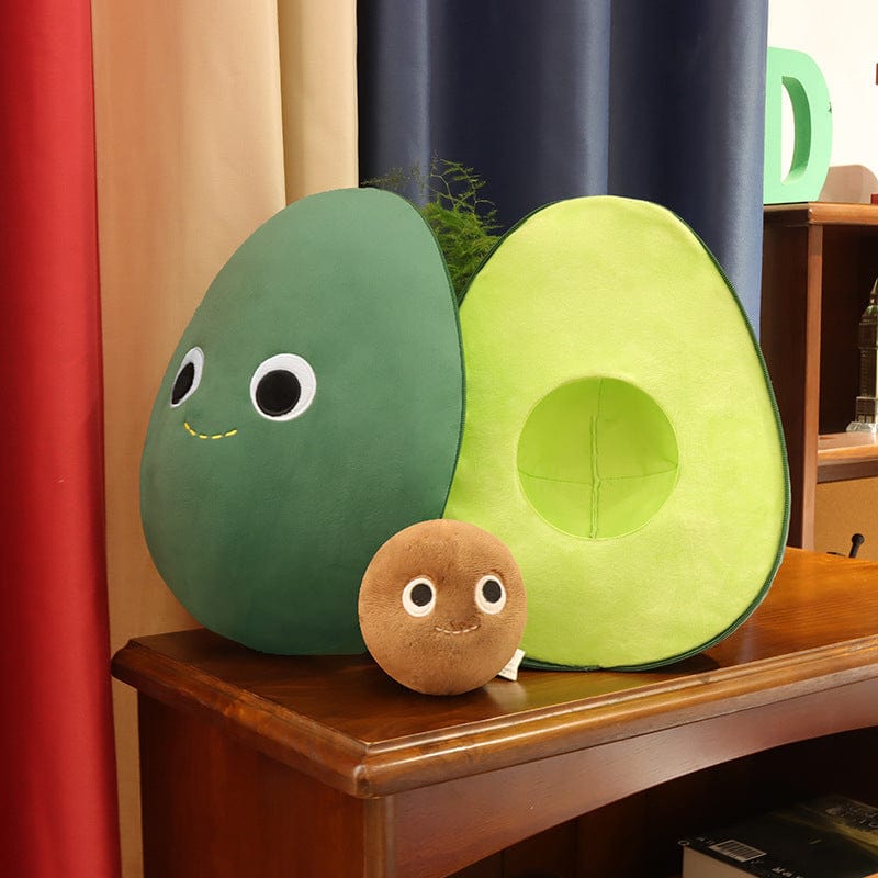 Cute Fruit Avocado Plush Toy Stuffed Doll Baby Kids Children Girls Boys Creativey Birthday Gift Sofa Cushion Home Room Decor kids fashion novaa
