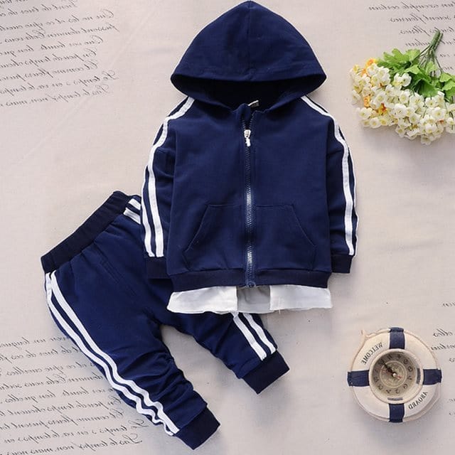 Baby kids sports suit kids fashion novaa Navy 100cm