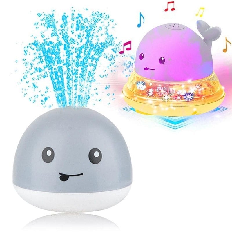 New Baby Bathroom Bath Electric Induction Whale Spray Small Toy kids fashion novaa