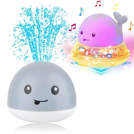 New Baby Bathroom Bath Electric Induction Whale Spray Small Toy kids fashion novaa