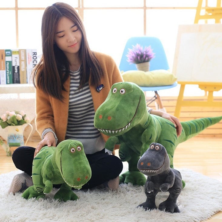 New Dinosaur Plush Toys Cartoon Tyrannosaurus Cute Stuffed Toy Dolls For Kids Children Birthday Gift kids fashion novaa