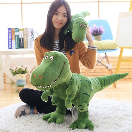 New Dinosaur Plush Toys Cartoon Tyrannosaurus Cute Stuffed Toy Dolls For Kids Children Birthday Gift kids fashion novaa