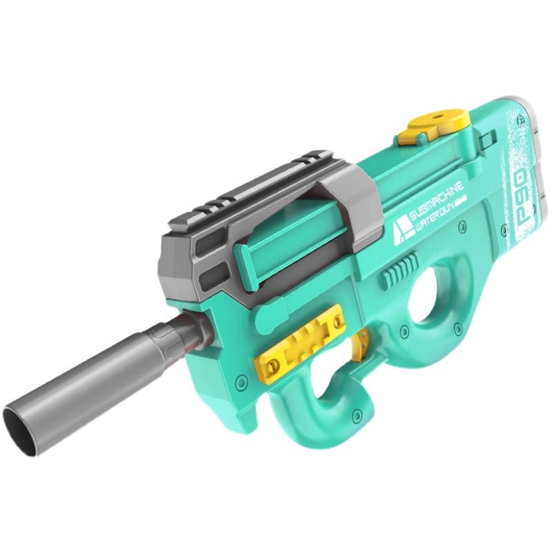 Automatic Electric Water Gun Toys Shark High Pressure Outdoor Summer Beach Toy Kids Water Fight Pool Party Water Toy kids fashion novaa P90 Green