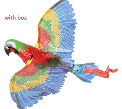 Simulation Bird Cat Interactive Pet Toys Hanging Eagle Flying Teasering Play Kitten Dog Toys Animals Cat Accessories Supplies kids Vismera Parrot