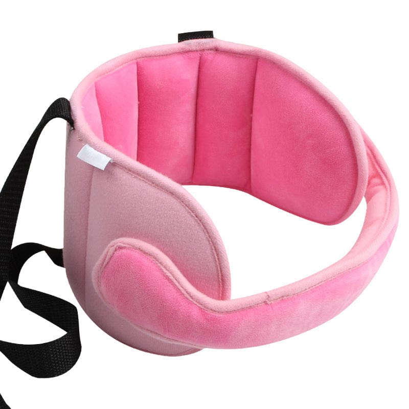 Baby Kids Adjustable Car Seat Head Support Head Fixed Sleeping Pillow kids fashion novaa Pink 55x14cm