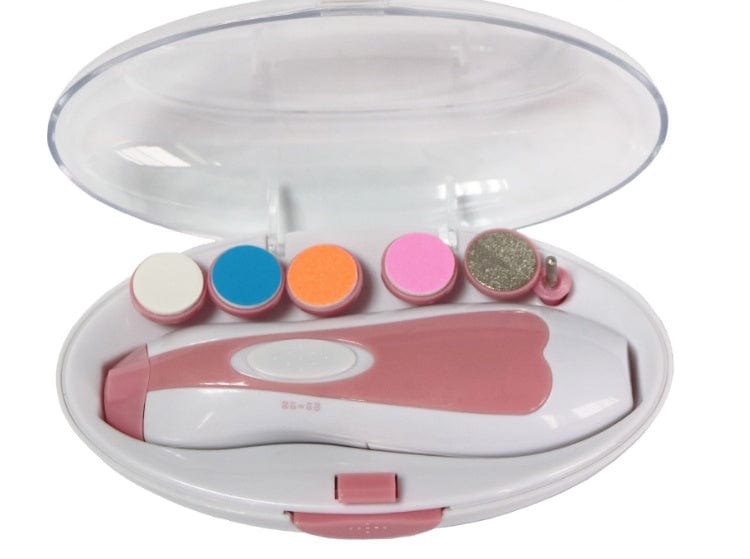 Multifunctional Baby Bail Polisher Manicure Kit kids fashion novaa Pink