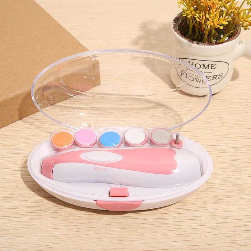 Multifunctional Baby Bail Polisher Manicure Kit kids fashion novaa Pink2