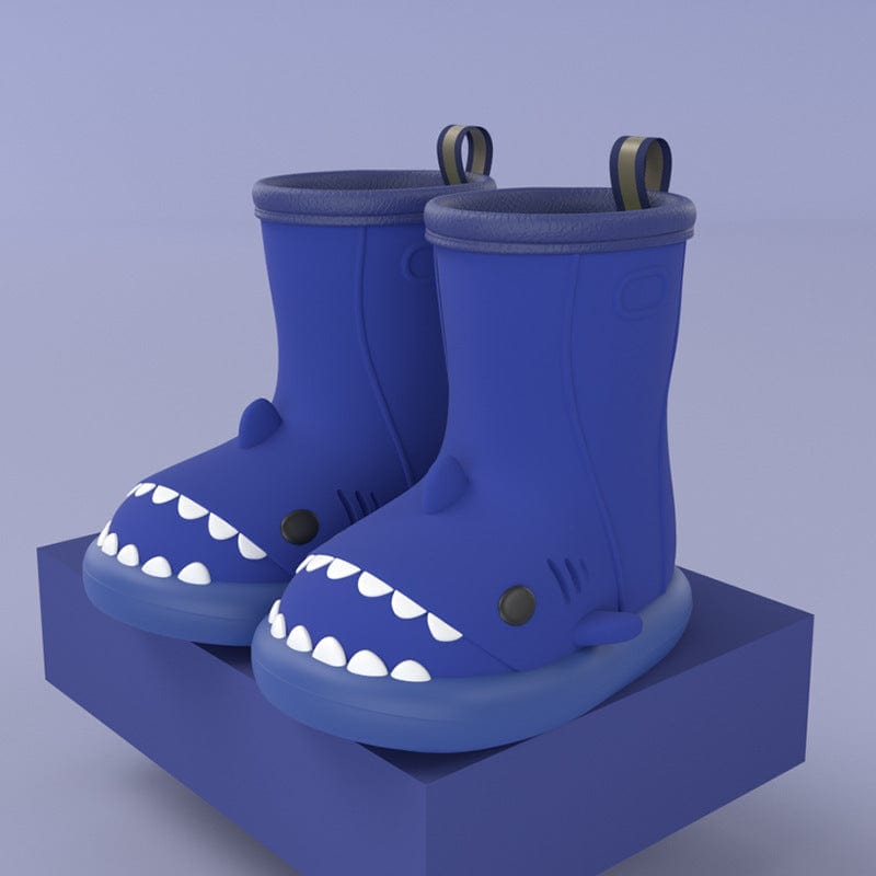 Shark Shoes Kids Rain Boots kids fashion novaa Pure blue Size140