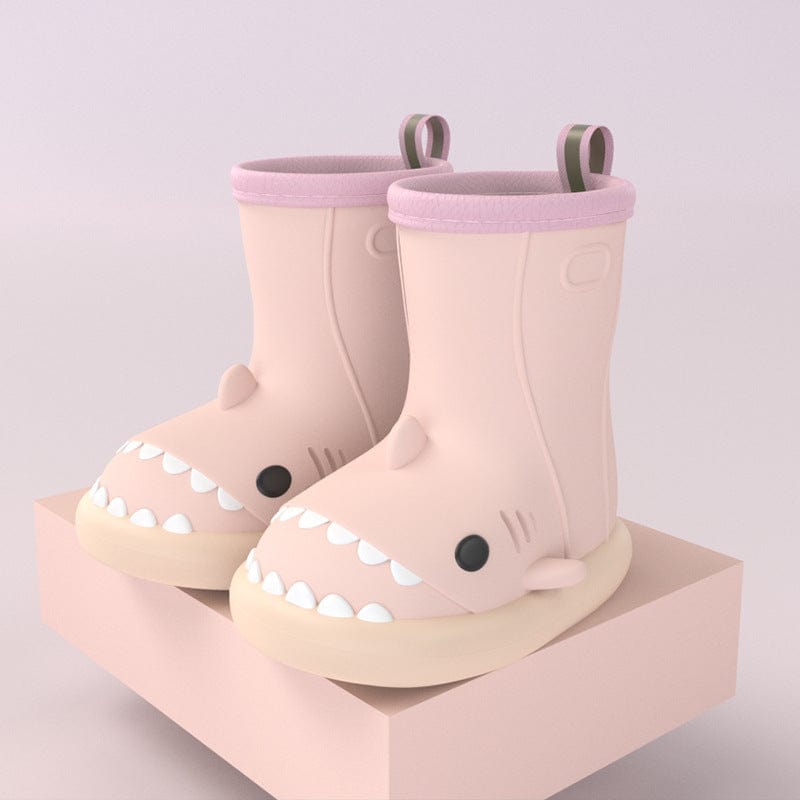 Shark Shoes Kids Rain Boots kids fashion novaa Pure pink Size140