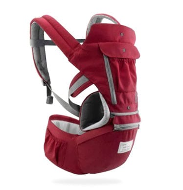 Multi-functional baby waist stool kids fashion novaa Red without box