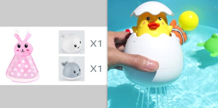 New Baby Bathroom Bath Electric Induction Whale Spray Small Toy kids fashion novaa Set