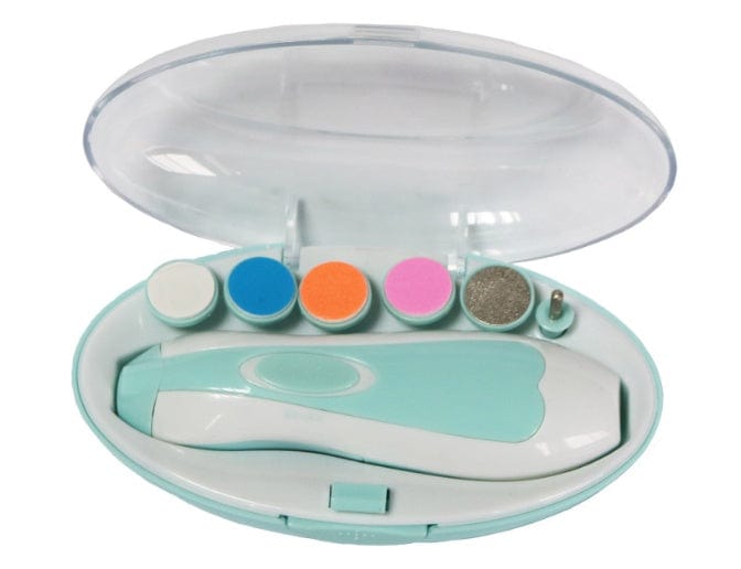 Multifunctional Baby Bail Polisher Manicure Kit kids fashion novaa Sky Blue