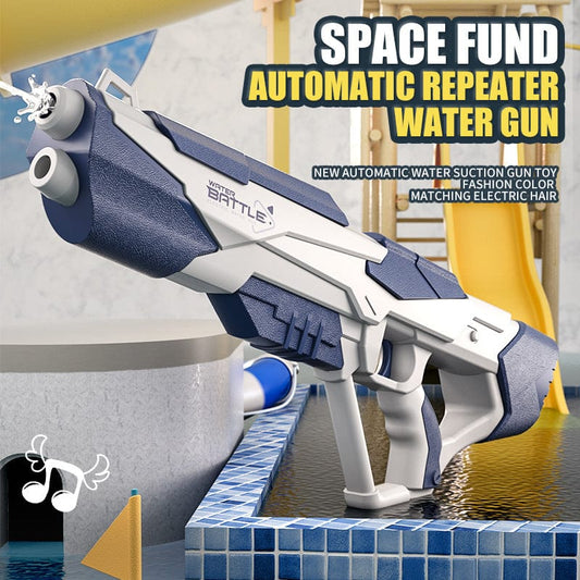 Space Water Gun Electric Automatic Water Absorption Water Fights Toy Outdoor Beach Swimming Pool Bath Toys For Children Kid Gift kids fashion novaa