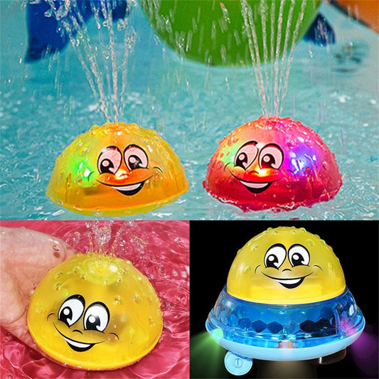 Spray Water Light Rotate With Shower Pool Kids Toys For Children Toddler Swimming Party kids fashion novaa