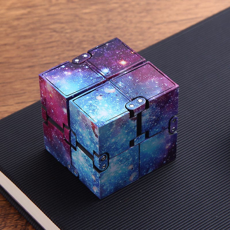 Infinity Cube Antistress Cube Stress Relief Cube Toy For Children Kids Women Men Sensory Toys For Autism Adhd kids fashion novaa Starry sky