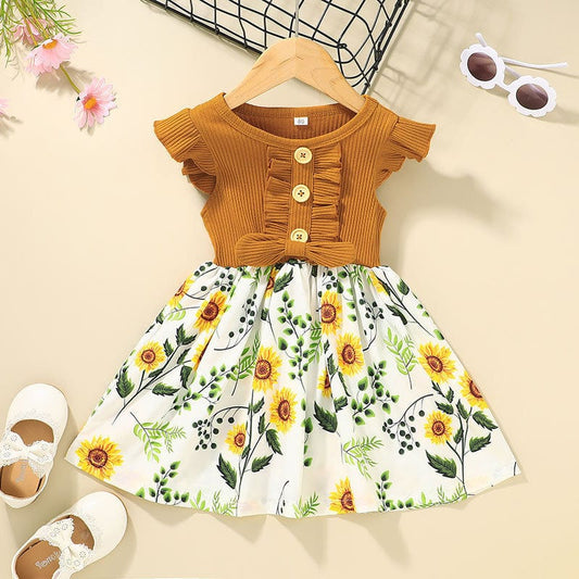 Toddler Kids Baby Girls Clothes Summer Girls Dress kids fashion novaa