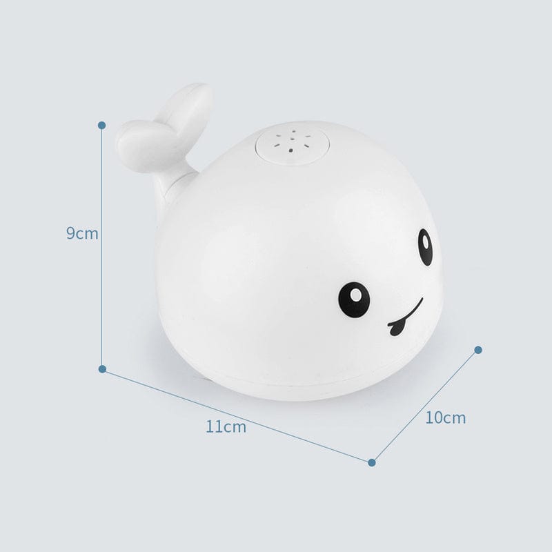 fashion novaa kids White New Baby Bathroom Bath Electric Induction Whale Spray Small Toy