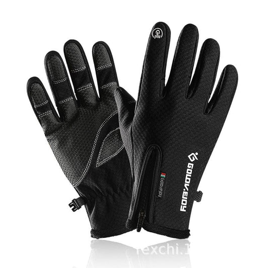 Cycling Gloves Plus Velvet Winter Warm Gloves men collecthion fashion novaa