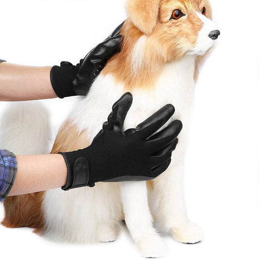 Pet Hair Grooming Glove Cats Soft Rubber Pet Hair Remover Dog Horse Cat Shedding Bathing Massage Brush Clean Comb Animals men collecthion fashion novaa