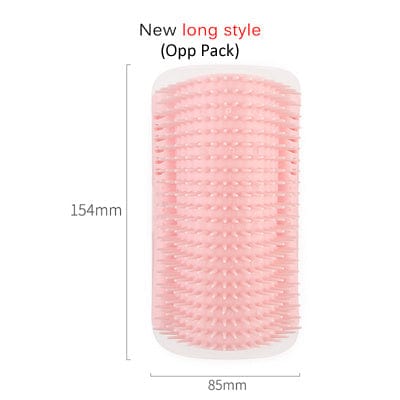Cat Self-Grooming Brush Pet Wall Rubbing Device pet Vismera Big pink