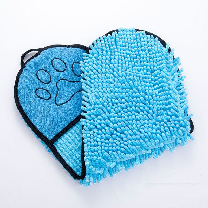 Dogs Cats Towels Super Absorbent Dog Bathrobe Microfiber Bath Towels Quick-Drying Cat Bath Towel For Pets Towel Dog Towels Pet Products pet Vismera Blue