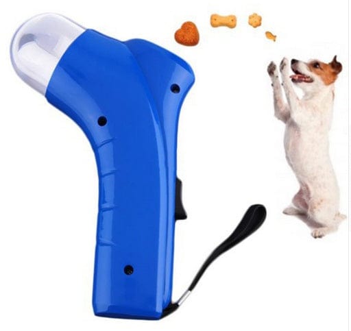 Pet Food Catapult Feeder Funny Dog Toy pet Vismera Blue