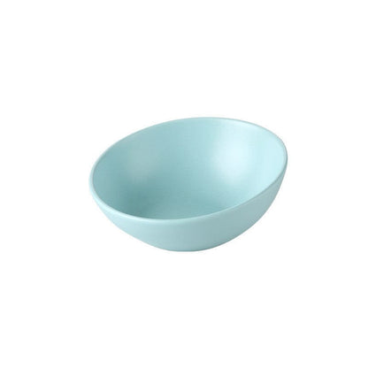 Pet bowl pet supplies pet Vismera Blue Without shelf M