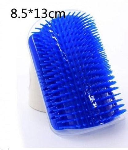 fashion novaa pet bule Cat Self-Grooming Brush Pet Wall Rubbing Device