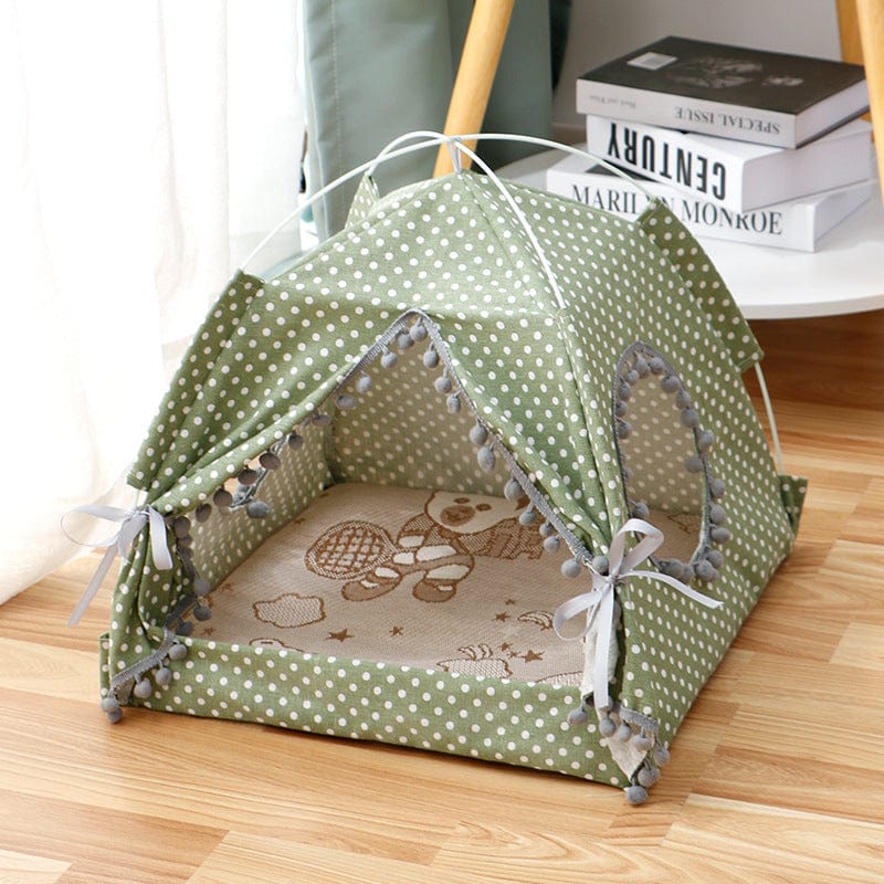 Cat Tent Cat Cat House Enclosed Pet Bed pet Vismera