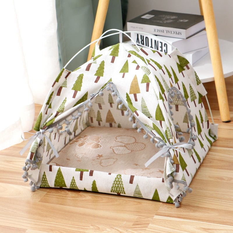 Cat Tent Cat Cat House Enclosed Pet Bed pet Vismera