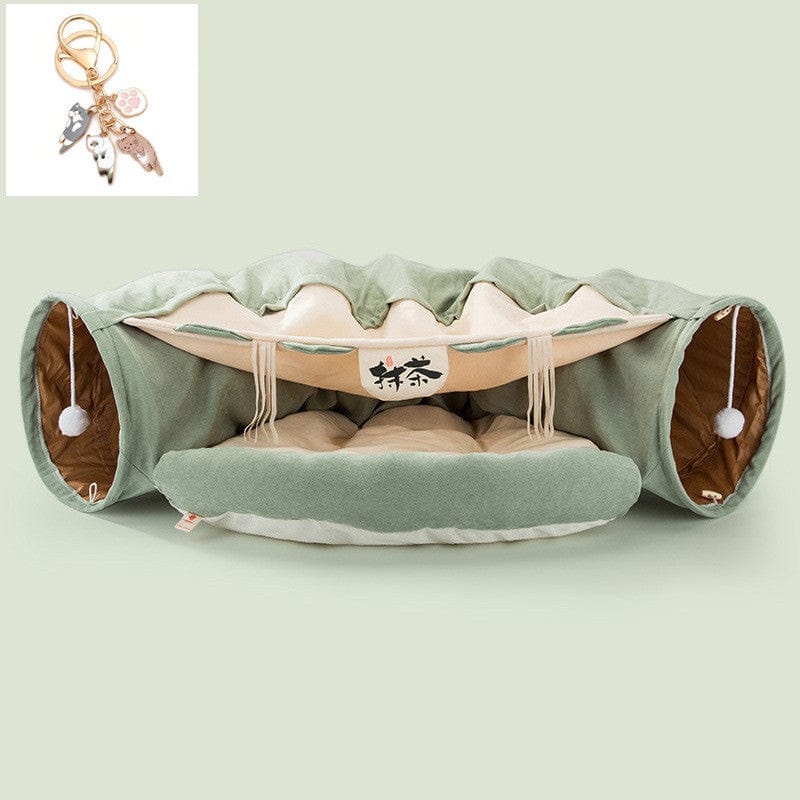 Collapsible Cat Tunnel Durable Washable Collapsible pet Vismera