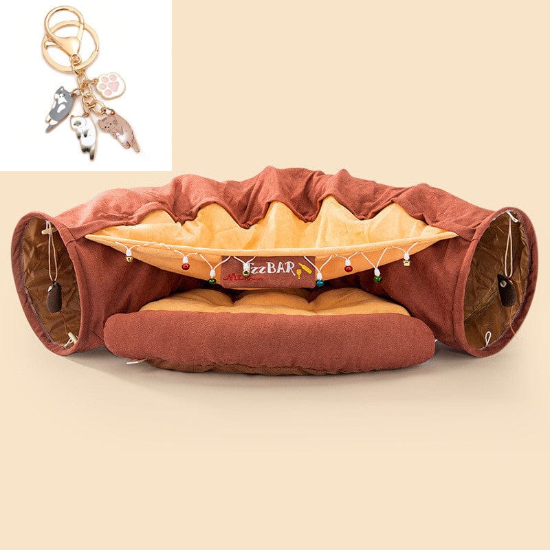 Collapsible Cat Tunnel Durable Washable Collapsible pet Vismera