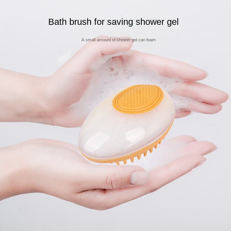 Dog Cat Bath Brush 2-in-1 Pet SPA Massage Comb Soft Silicone Pets Shower Hair Grooming Cmob Dog Cleaning Tool Pet Products pet Vismera