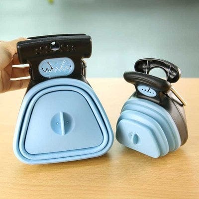 Dog Pet Travel Foldable Pooper Scooper With 1 Roll Decomposable bags Poop Scoop Clean Pick Up Excreta Cleaner Epacket Shipping pet Vismera