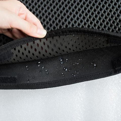 Double Layer Litter Cat Bed Pads Pet Cat Litter Mat Trapping Pets Litter Box Mat Pet Product Bed For Cats House Clean Mat pet Vismera