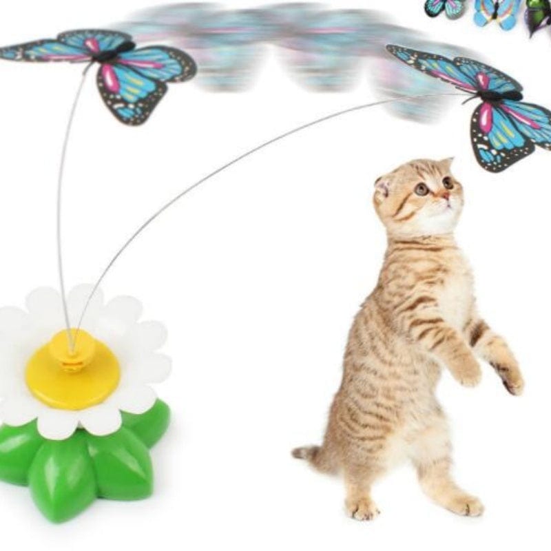 Electric Automatic Rotating Flower Pet Products pet Vismera