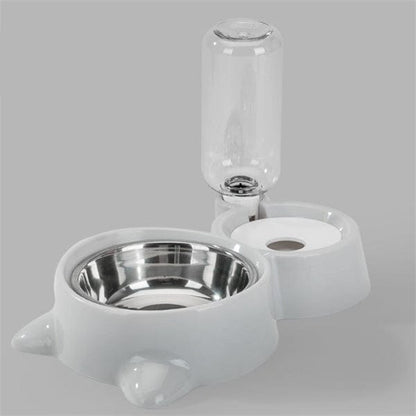 Dog bowl pet Vismera Gray