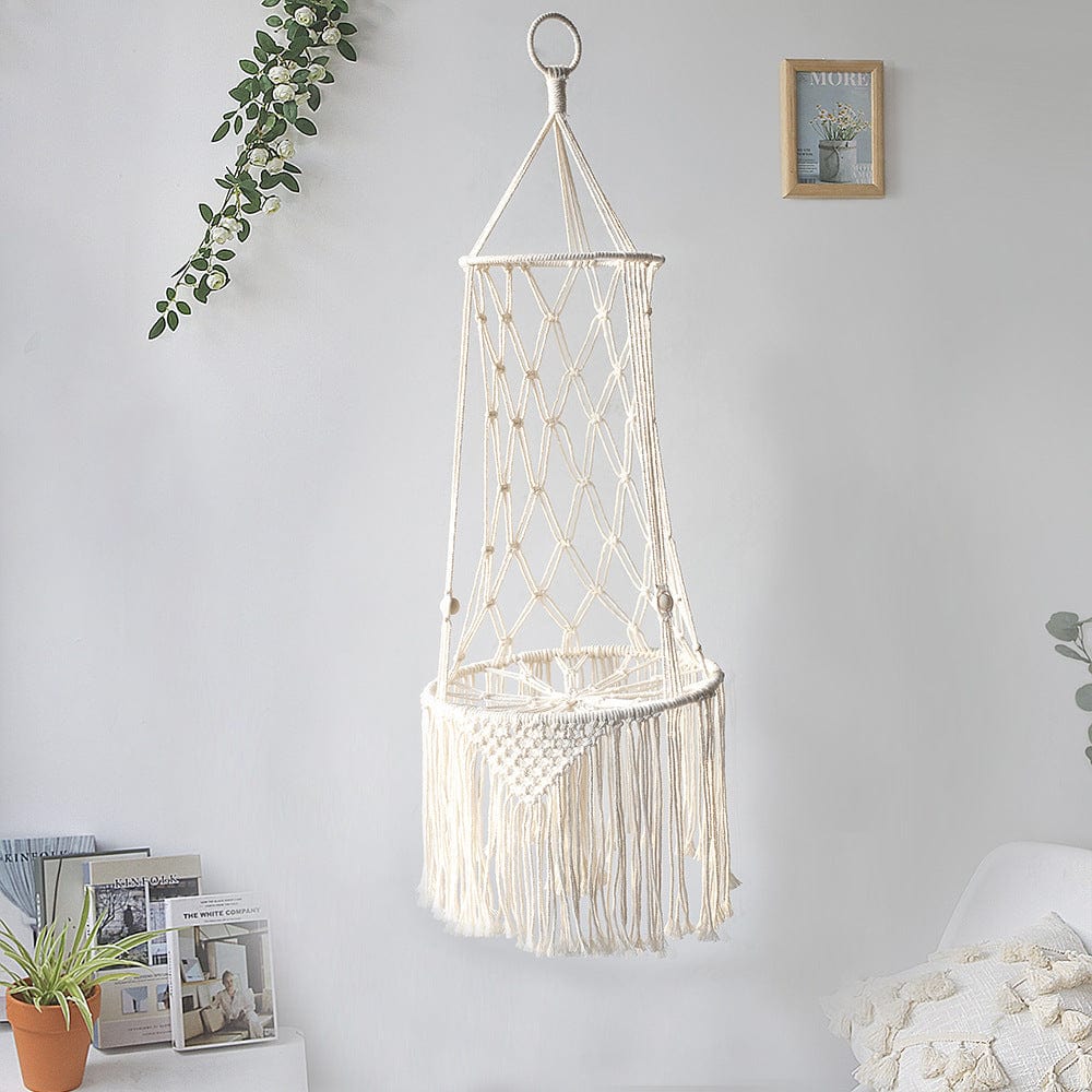 Macrame Hanging Pet Bed Macrame Cat Hammock Wall Hanging Cat Hammock Macrame Cat Bed-Pet Gifts Hammock Macrame Cat Swing pet Vismera Hanging