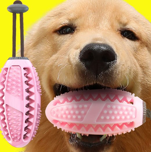 Dog Toys Silicon Suction Cup Tug Interactive Dog Ball Toy For Pet Chew Bite Tooth Cleaning Toothbrush Feeding Pet Supplies pet Vismera J