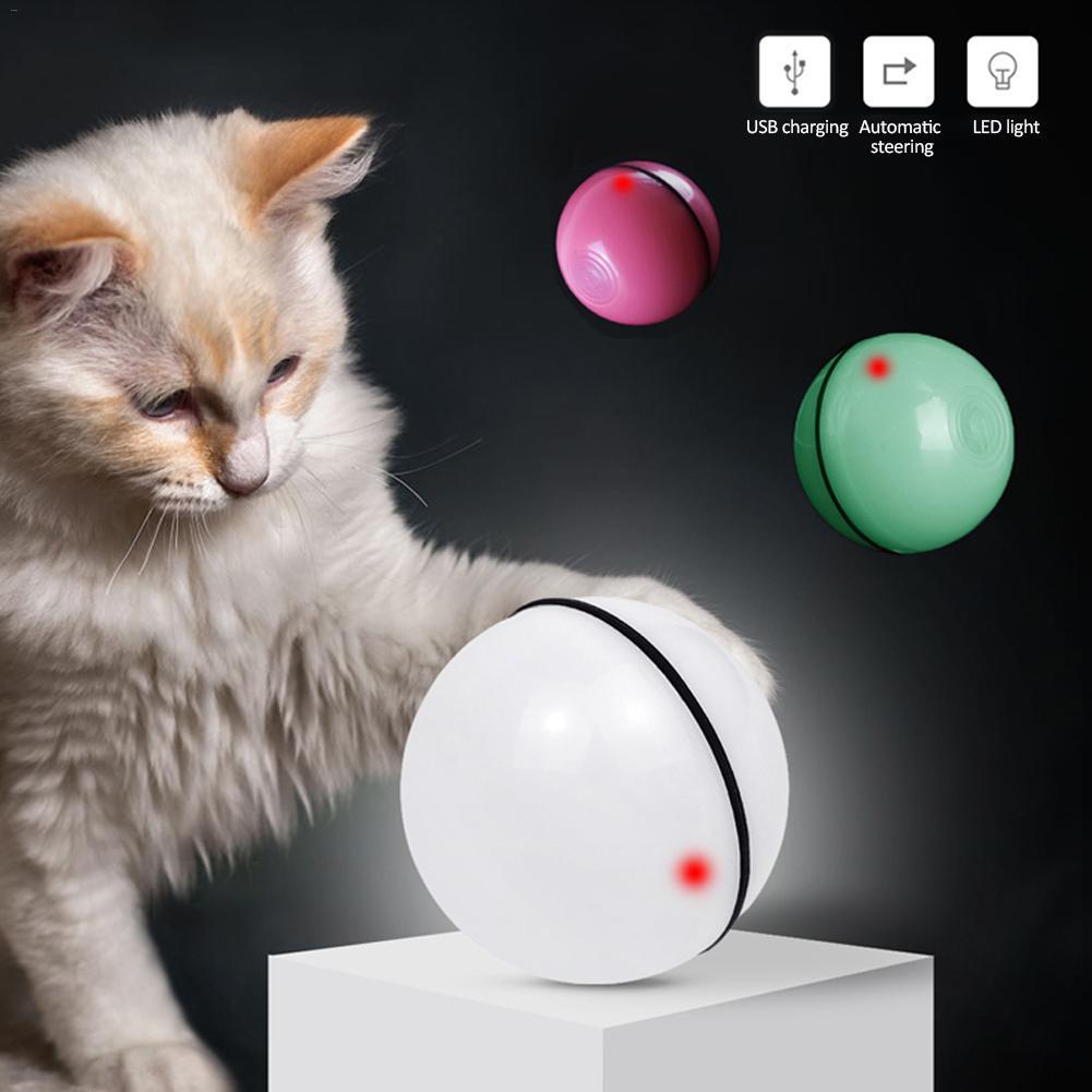 LED Laser Electronic Rolling Pet Funny Cat Toy Ball pet Vismera