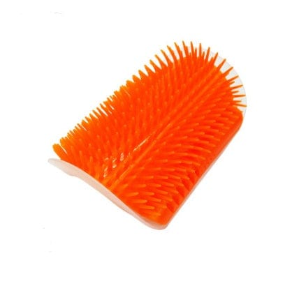 Cat Self-Grooming Brush Pet Wall Rubbing Device pet Vismera Orange