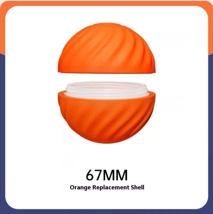 Pet Dog Rubber Ball Toys For Dogs Resistance To Bite Dog Chew Toys Puppy Pets Dogs Training Products pet Vismera Orange replacement shell 67mm