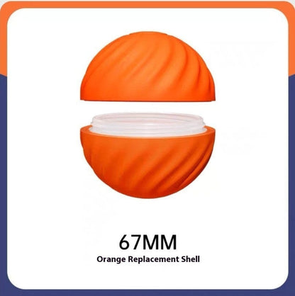 Pet Dog Rubber Ball Toys For Dogs Resistance To Bite Dog Chew Toys Puppy Pets Dogs Training Products pet Vismera Orange replacement shell 67mm