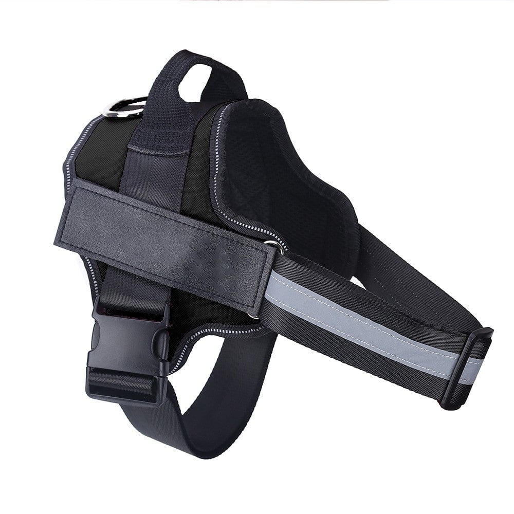 Personalized Dog Harness NO PULL Reflective Breathable Adjustable Pet Harness Vest For Small Large Dog Custom Patch Pet Supplies pet Vismera